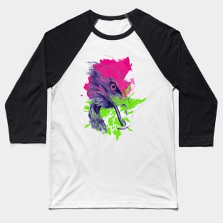 Colorfull eagle - Bird portrait artwork Baseball T-Shirt